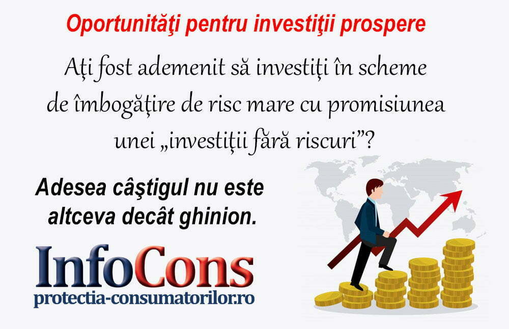 Oportunitati pentru investitii prospere