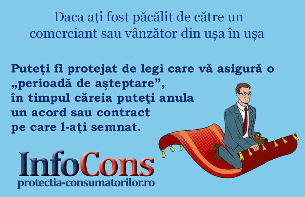 Daca ati fost pacalit de catre un comerciant sau vanzator din usa in usa