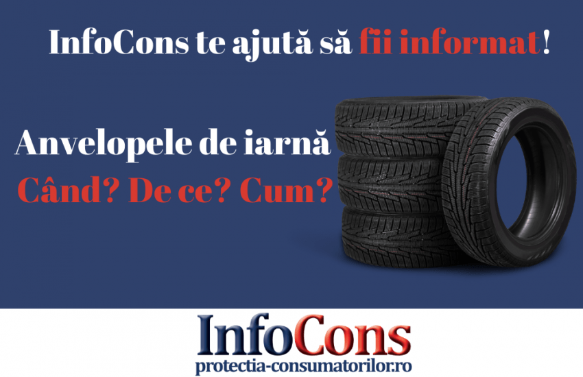 InfoCons te ajută să fii informat! Anvelopele de iarnă – Când? De ce? Cum?