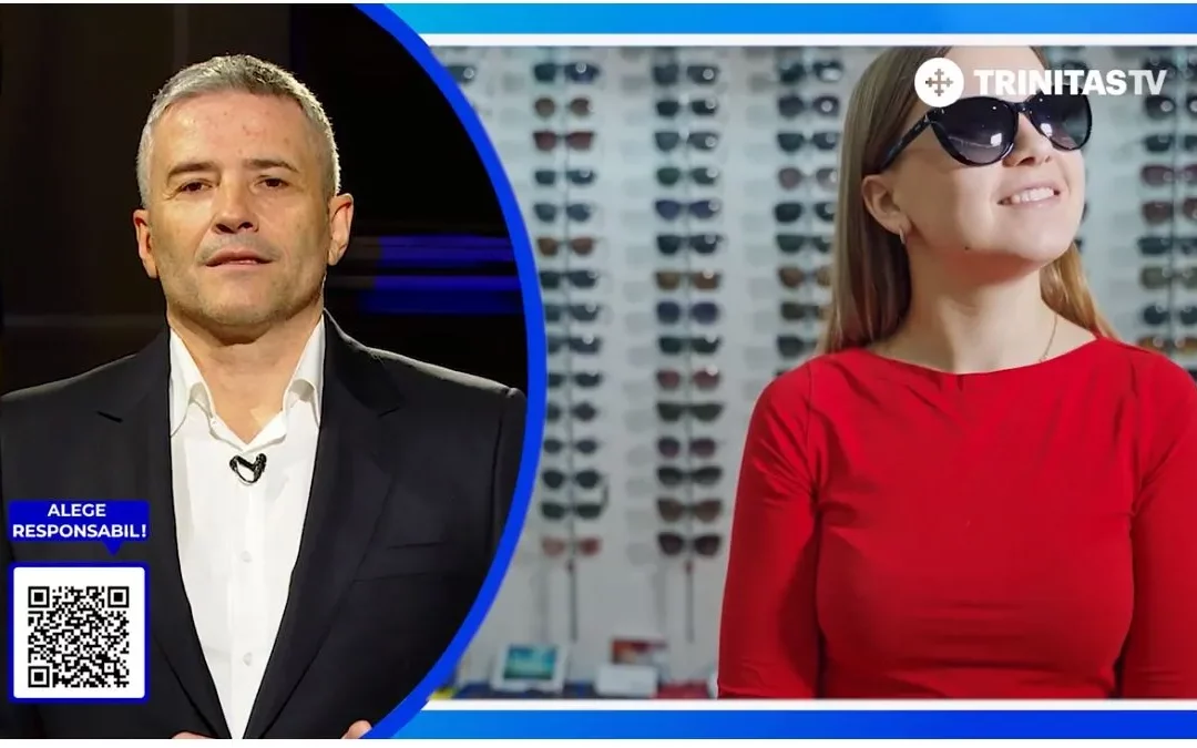 Domnul Sorin Mierlea , Președintele InfoCons , vorbește în cadrul emisiunii „ Alege Responabil ” de pe Trinitas TV despre ochelarii de soare