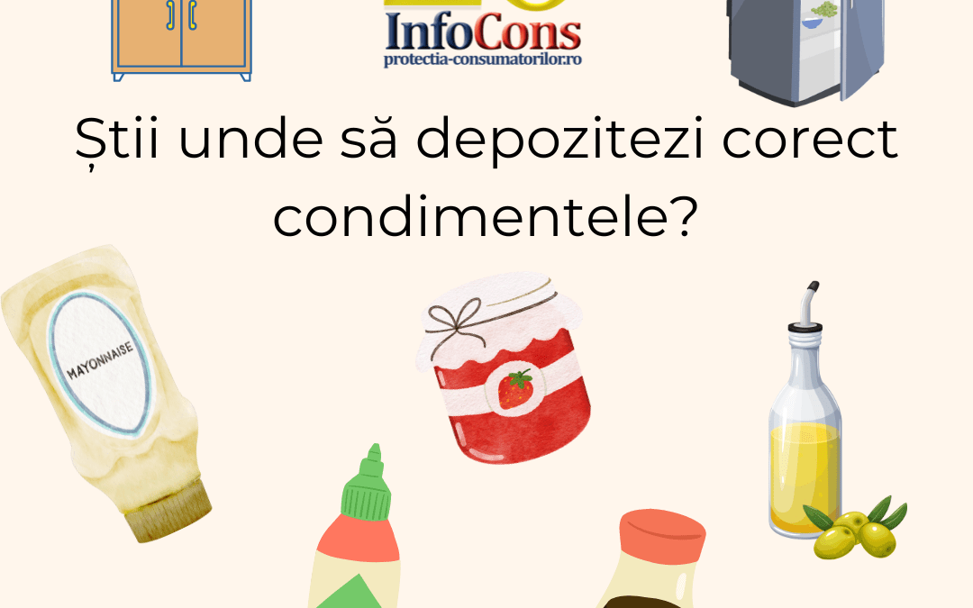 Știi unde să depozitezi corect condimentele?