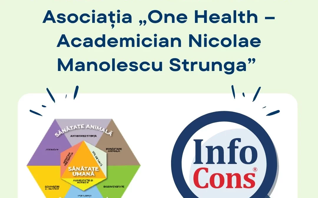 InfoCons a semnat un Protocol de Colaborare cu Asociația „One Health – Academician Nicolae Manolescu Strunga”