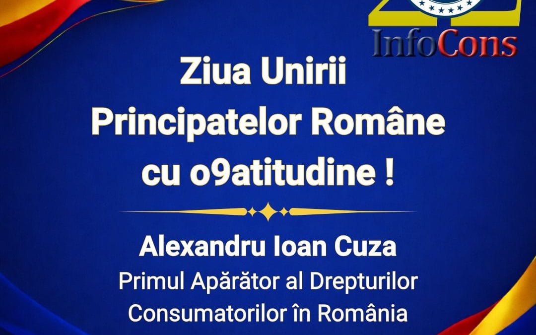 Ziua Unirii Principatelor Române cu o9atitudine ! Alexandru Ioan Cuza - Primul Apărător al Drepturilor Consumatorilor în România
