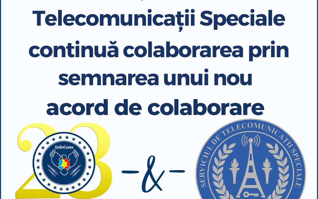 InfoCons Protecția Consumatorilor și Serviciul de Telecomunicații Speciale continuă colaborarea prin semnarea unui nou acord de colaborare dedicat informării despre aplicația Apel 112 NG
